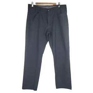 Denver Hayes Men's Stretch 5 Pocket Athletic Chinos Brushed Blue 36x30